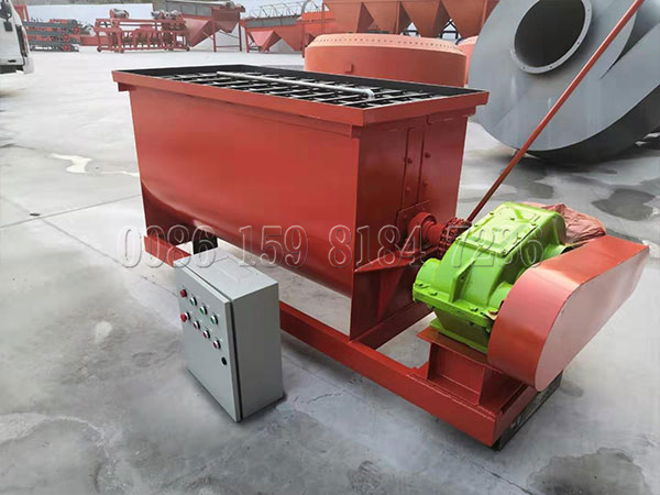 Horizontal Fertilizer Mixer | Fertilizer Production Line-fertilizer ...