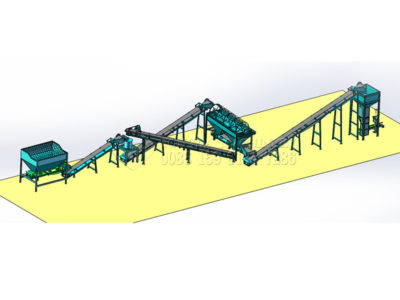 The difference between powdery organic fertilizer production line and granular organic fertilizer production line